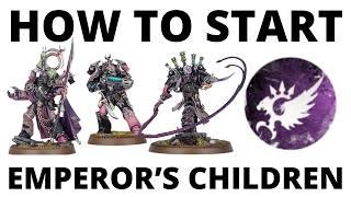 How to Start an Emperor's Children Army for Warhammer 40K - Beginner Guide to Start Collecting