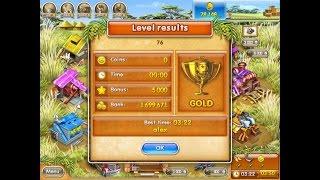 Farm Frenzy 3 only GOLD (level 76) playthrough Веселая ферма 3 (уровень 76) Золото