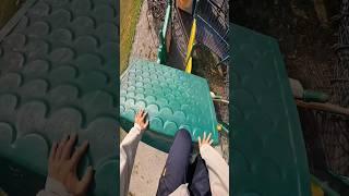 Bella Ciao Playground Parkour chasing and sliding pov