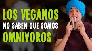 Veganos: Los humanos son omnívoros