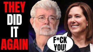 Kathleen Kennedy And Disney Star Wars Tell George Lucas To F*ck Off... Again