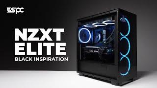 NZXT H7 Elite Full Black Inspiration | PC Build Timelapse 4K | 5SPC