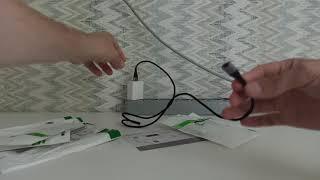 Магнитный зарядный кабель Ugreen USB Type C + Micro USB