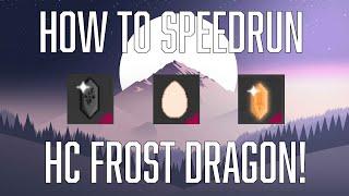 How To Speed Run HC Frost Dragon In RPG Simulator!