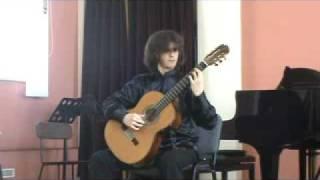 Arkadiy Reznik - Alberto Ginastera - Canto and Finale from Sonata op. 47 for guitar
