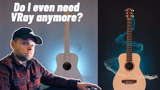 3ds Max + Arnold Photo Realistic Rendering Workflow | How I Created This Guitar...