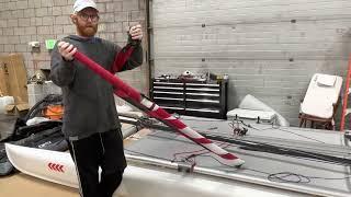 How to Step an XCAT Multi-sport Catamaran Sailboat Mast