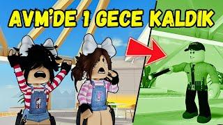 GECE GİZLİCE EĞLENCE MERKEZİNDE KALDIK️AYŞEM ECE ARIARIGİLLERROBLOX METRO LIFE CITY