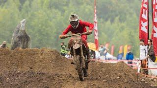 Racing Dirt Bikes in the Mud - Pro 125 Moto 2 @JDayOffroadRacing Whiteny's Farm GP