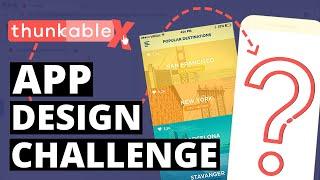 Creating a Beautiful App - Thunkable  Design Challenge