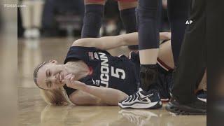 UConn guard Paige Bueckers to miss Wednesday's game against Xavier after knee sprain