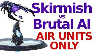 Command & Conquer 3 Kane's Wrath - AIR UNITS ONLY! - Skirmish vs Brutal AI