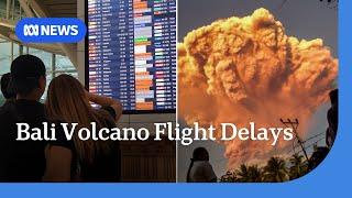 Ash from volcano Mount Lewotobi Laki-Laki delays Bali flights | ABC NEWS
