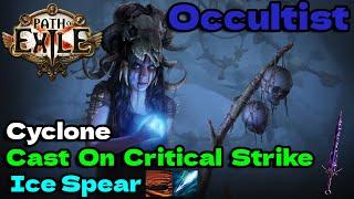 [3.21] Path Of Exile Occultist Low Life Cyclone CoC Ice Spear [Build Guide]