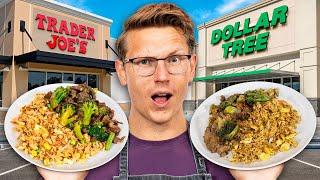 Dollar Tree vs. Trader Joe's Cooking Challenge