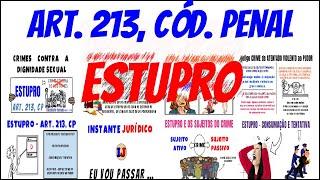 Crime de ESTUPRO - Art. 213 do CP | Direito Penal |  OAB e CONCURSOS PÚBLICO