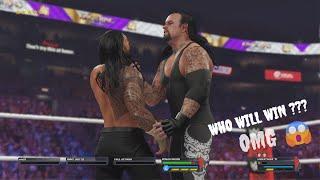 undertaker vs. roman reigns: epic wwe 2k23 battle for the heavyweight crown! "