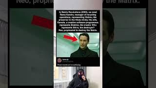 In Matrix Revolutions (2003), we meet Rama Kandra