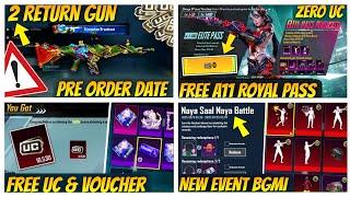 SECRET OFFER | M416 GUN TRICK | ₹0 UC A11 Royal Pass Trick | ₹300 में 6000 UC | Naya Saal Naya Event