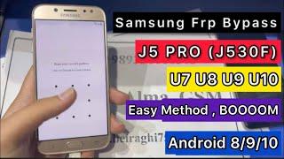 Samsung J5 PRO (SM-J530F) U9 U8 U7 U10 Bypass Google Account Android 9/10 | Frp Bypass J530F U9