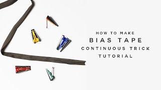 HOW TO MAKE Continuous Bias Tape | GA009