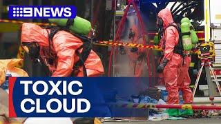 Complex hazmat operation unfolds on Sydney street | 9 News Australia