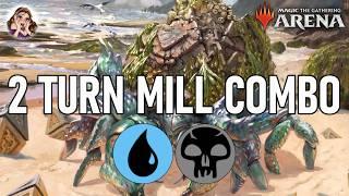 18 Wins 2 Losses New 2 TURN Mill - MTG Historic