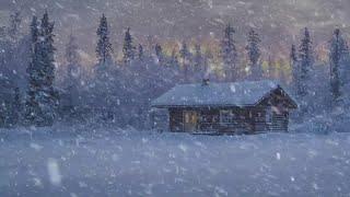 Wind Sounds for Sleeping┇Howling Wind & Blowing Snow┇Winter Storm & Icy Snowstorm Ambience