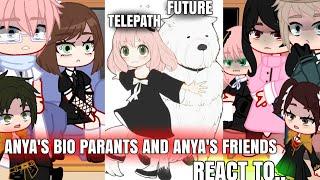 Anya's bio parents and Anya's classmates react to Bond and Anya | Bond's past | Spy x family react 