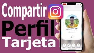 Cómo compartir tu tarjeta de perfil en Instagram