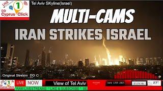LIVE: IRAN ATTACKS ISRAEL | Middle east LIVE multi-cameras | Licensed Live Cameras | stream #1,225