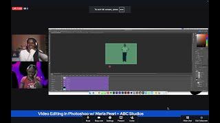 Video Editing in @Photoshop  w/ Maria Pearl + Live Tutorial @allblackcreatives @AdobeLiveCommunity