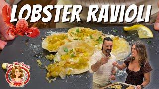 Juicy Joe Takes Over My Kitchen to Make the ULTIMATE Valentine’s Lobster Ravioli! | Tara the Foodie