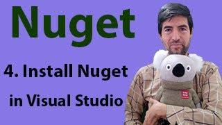 Nuget tutorial 4 : Install Nuget in Visual Studio 2019 or 2017