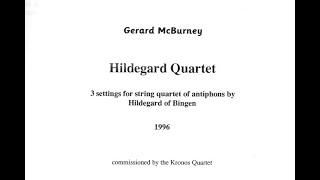 Gerard McBurney: "Hildegard Quartet" – Score Follower