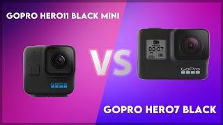 GoPro Hero11 Black Mini vs GoPro Hero7 Black Technical Comparison