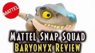 Mattel Snap Squad | Wave 5 Baryonyx Review | Jurassic World