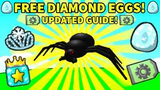  Free Diamond Egg! All drops from Spider Bee Swarm Simulator Updated Guide 2023!