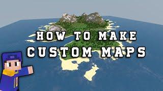 How to make custom maps in Minecraft - World Painter tutorial