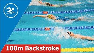 Women's 100m Backstroke Swimming in Belarus / Плавание в Беларуси / Swim.by