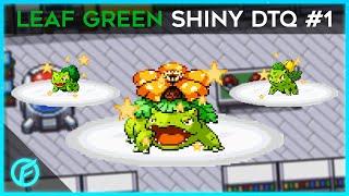 LIVE! SHINY Bulbasaur after ONLY 880 SRs! - Leaf Green DTQ #1 Venusaur