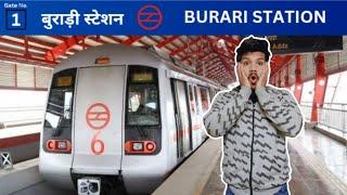 "BURARI METRO STATION"  #BurariMetro #Burari #burarimetrostation