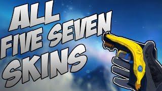 CS:GO - Five-Seven - All Skins Showcase + Price | Все Скины Five-Seven + Цены