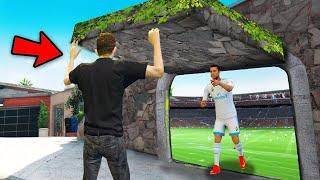 DUVARIN KİLİDİNİ AÇTIM İÇİNDEN RONALDO ÇIKTI  GTA 5 GERÇEK HAYAT