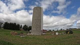 5min Time Lapse of Silo Construction - Start to Finish