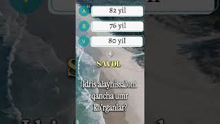 Islomiy savol javob #453 #shorts islom tarixi исломий shukrulloh domla #rek abdullloh domla.