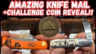 Amazing Knife Mail from South Carolina + The Knife Doctor Challenge Coin Reveal!