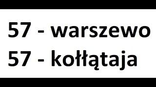 omsi 2 linia 57 - warszewo, linia 57 - kołłątaja {mapa projekt szczecin}