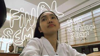 nursing rle performances, a chill start of second sem, research, running errands | COLLEGE VLOG