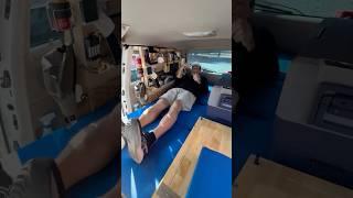Guy Turns His Minivan into a Luxury Apartment